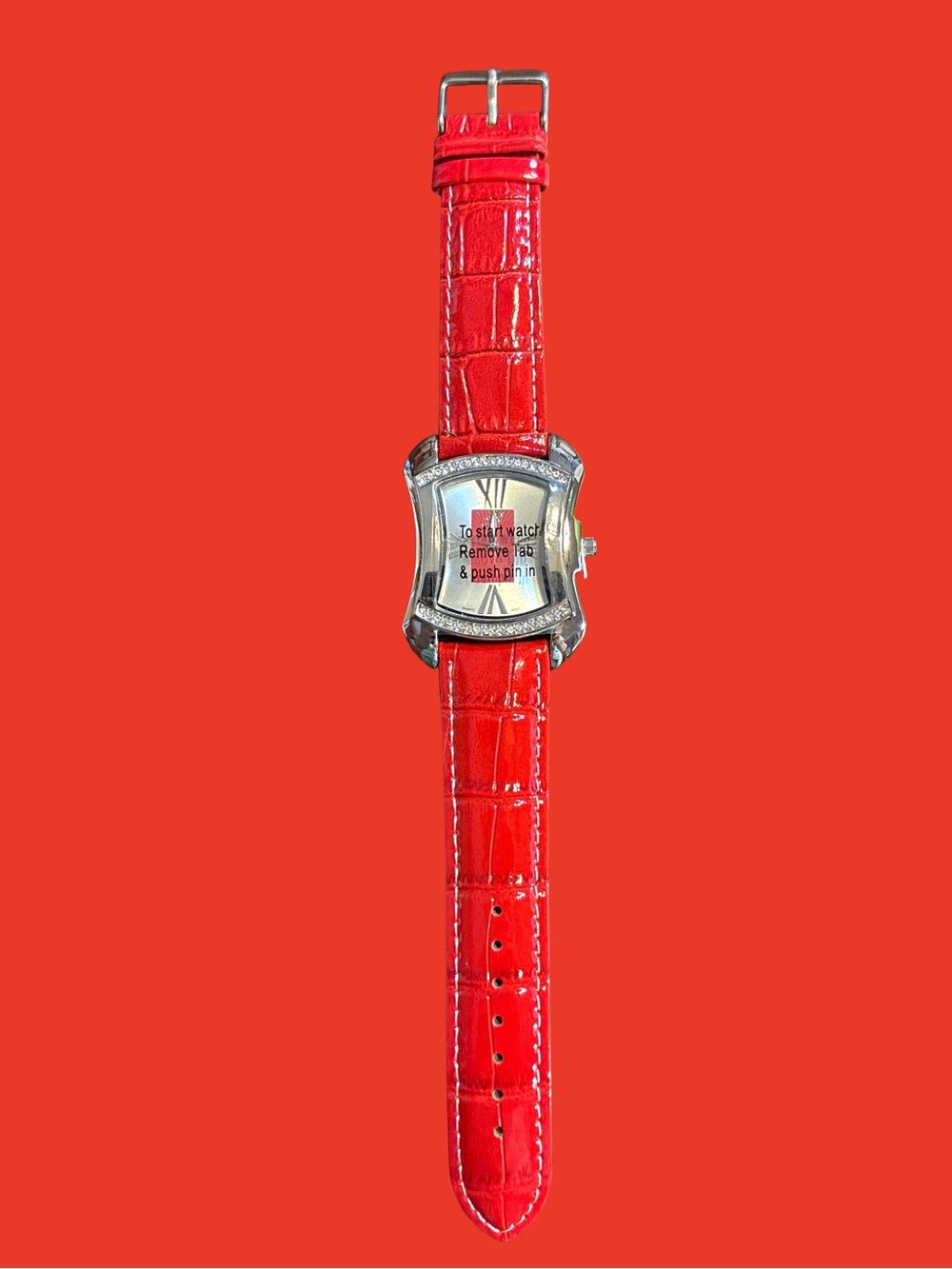 NWT Burgi Ladies Quartz Watch with Leather Band